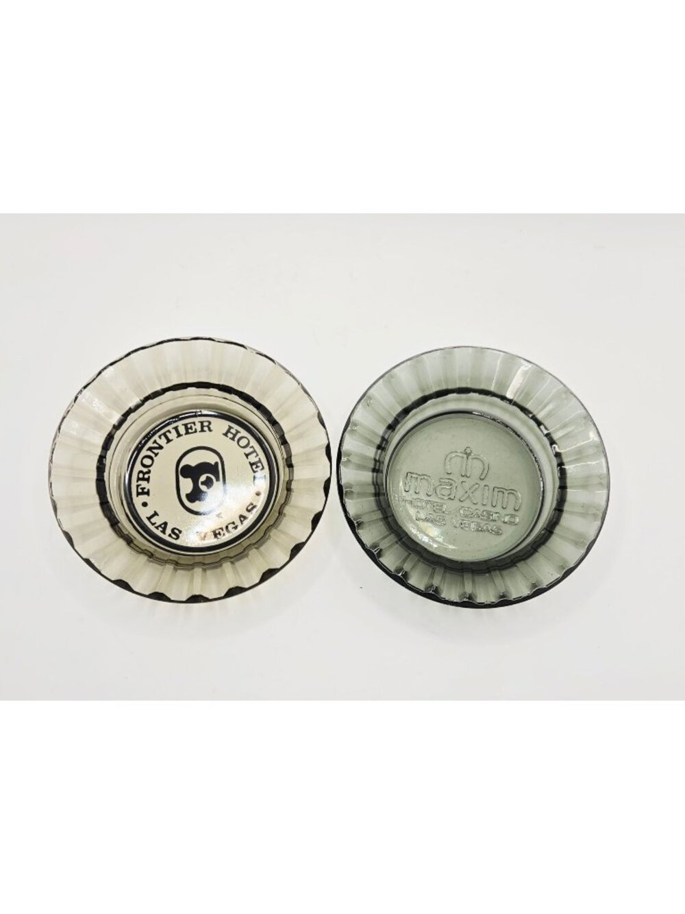 Vintage Frontier Hotel & Maxim Casino Las Vegas Trays Trinket Dish